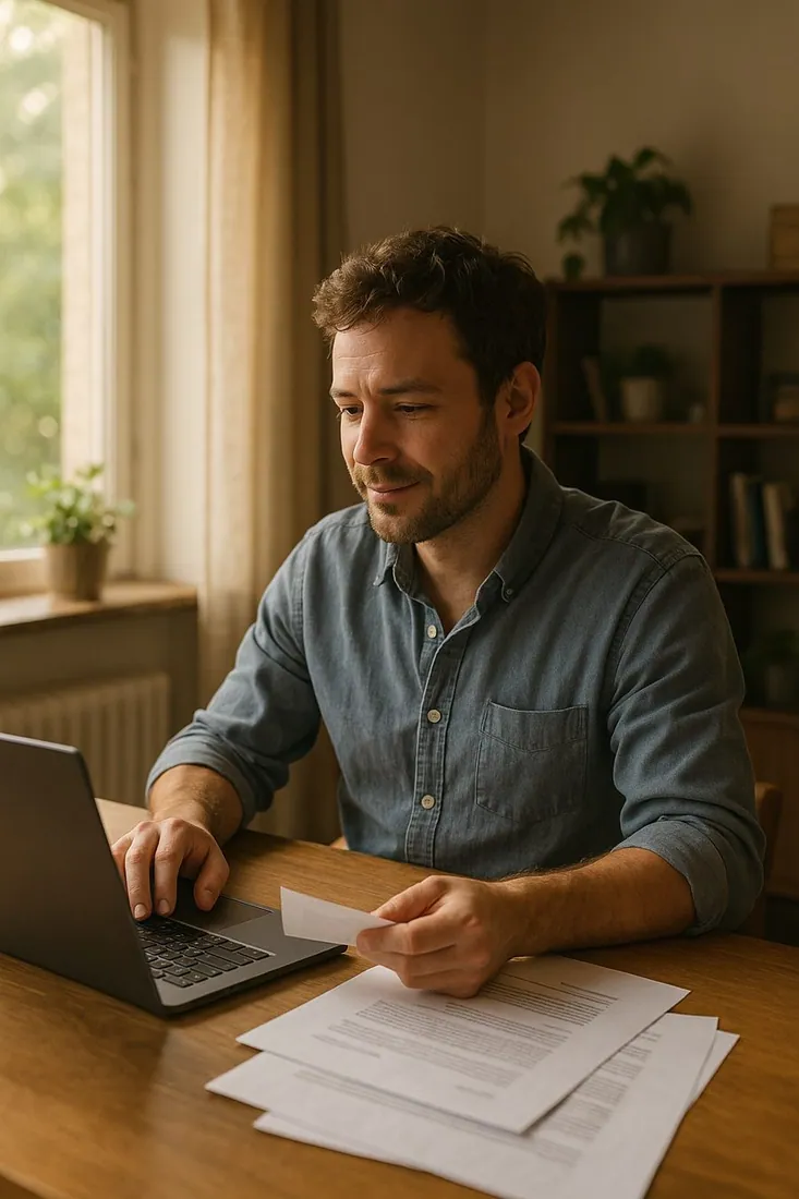 A Blue Cloud tax client at work